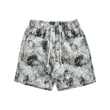 UNIWOLF Casual Shorts Men's Morandi Gray