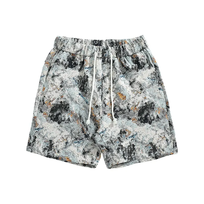 UNIWOLF Casual Shorts Men's Morandi Gray-0