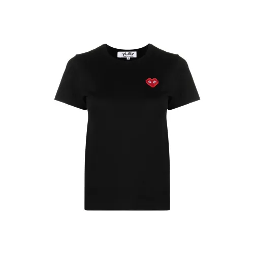 CDG Play T-Shirts Women's Black
