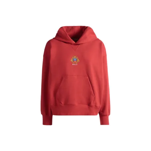 BALLY Logo print Cotton Hoodie