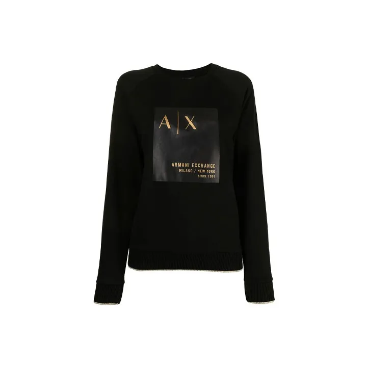 ARMANI EXCHANGE Sweatshirts Women's Black-0
