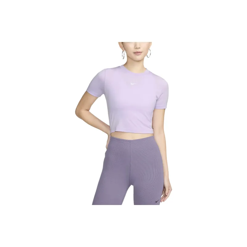 Nike Sportswear Essentials Series T Shirt Women's Light Purple-0