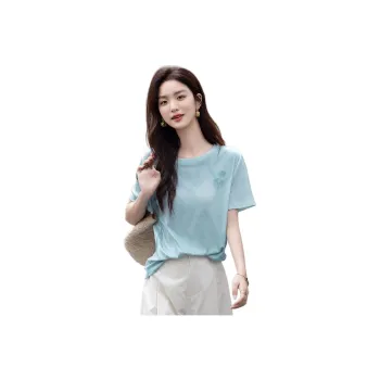 Dme T Shirts Women's Sky Blue