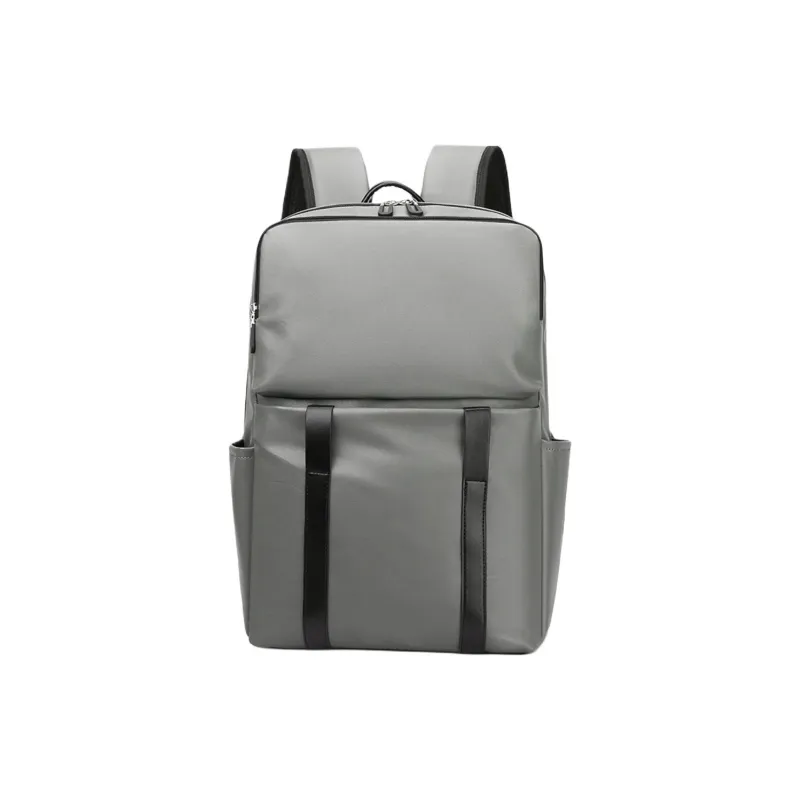 BRABOSTON Nylon Backpack Unisex Gray/Black-0