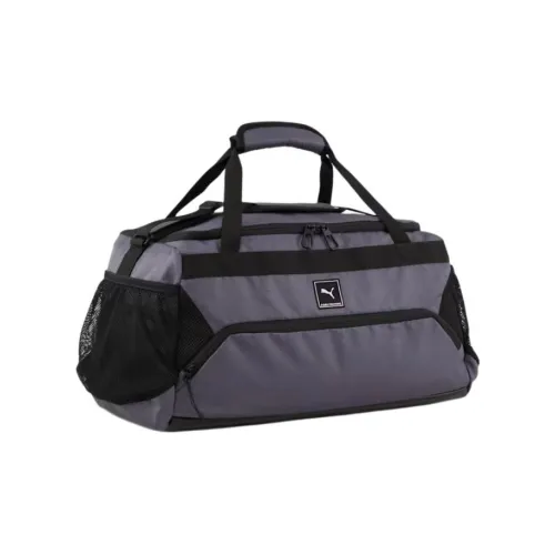 PUMA Polyester Gym Bag Medium Size Unisex Gray