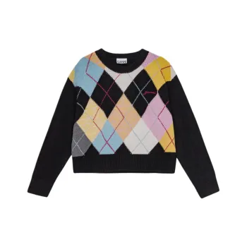 GANNI Diamond pattern Jumper
