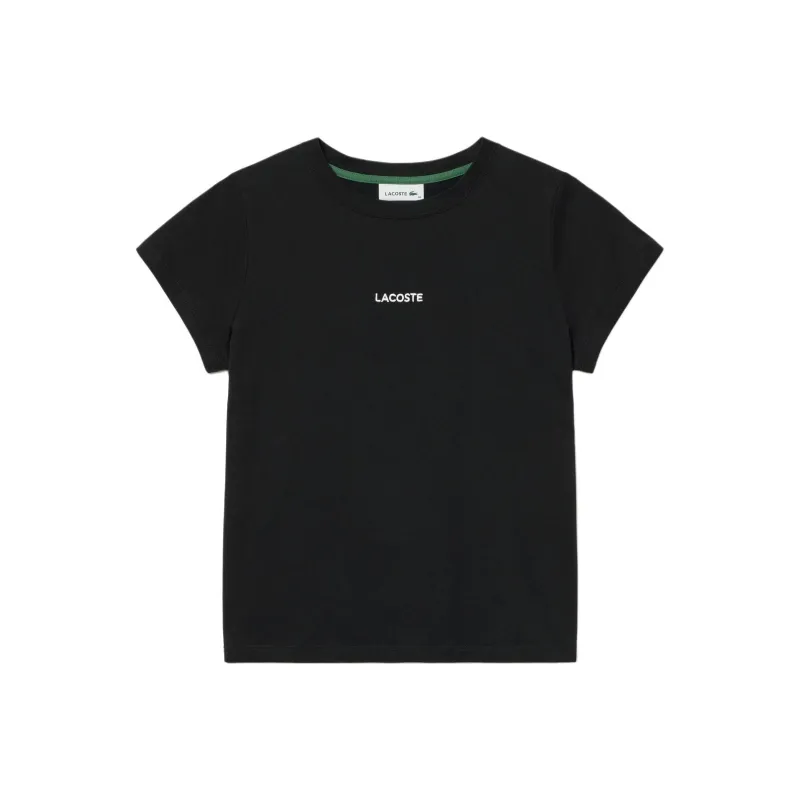 LACOSTE T Shirts Women's Black-0