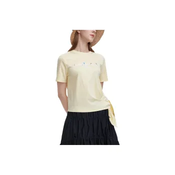 FILA T Shirts Women's Goose Pink Yellow