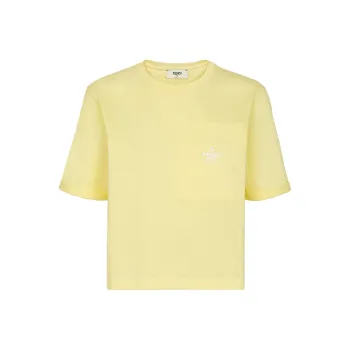FENDI SS24 T-Shirt Women's Yellow