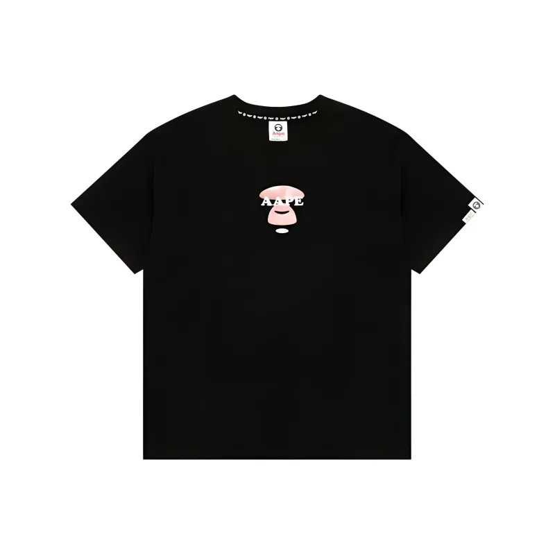 Aape Logo print Cotton T shirt-0