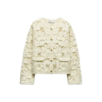 ZARA Knitwear Women's Yellow