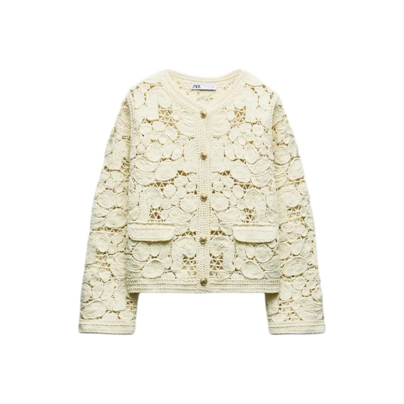 ZARA Knitwear Women's Yellow-0