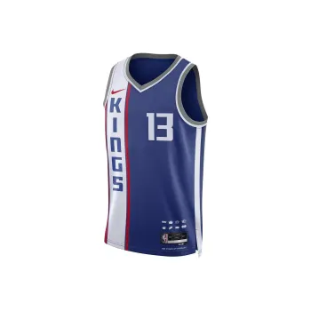 Nike Swingman 2023-24 City Edition Sacramento Kings Keegan Murray Basketball Jerseys Men's Blue