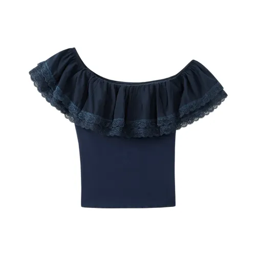 ONEPASS T Shirt Women's Navy Blue