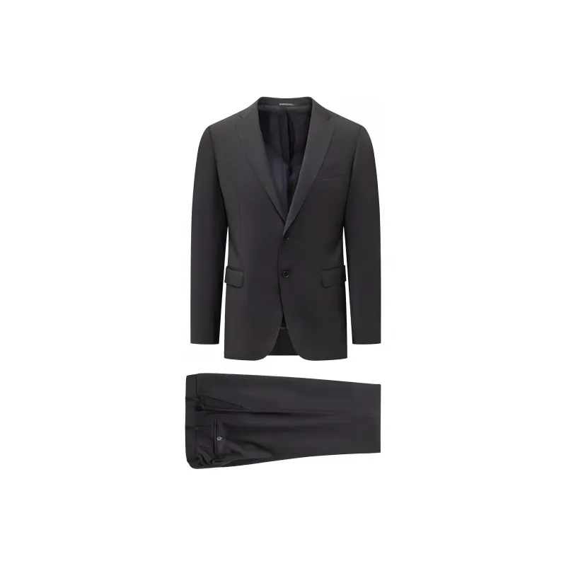 EMPORIO ARMANI Sinle Breasted Two Piece Tailored Suit-0