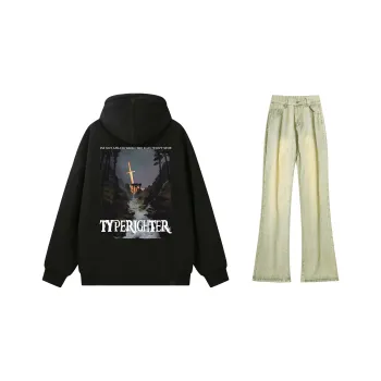 TYPERIGHTER Sweatshirt Set Unisex