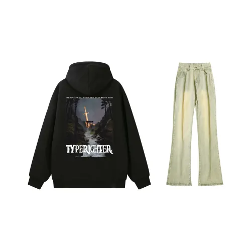 TYPERIGHTER Sweatshirt Set Unisex