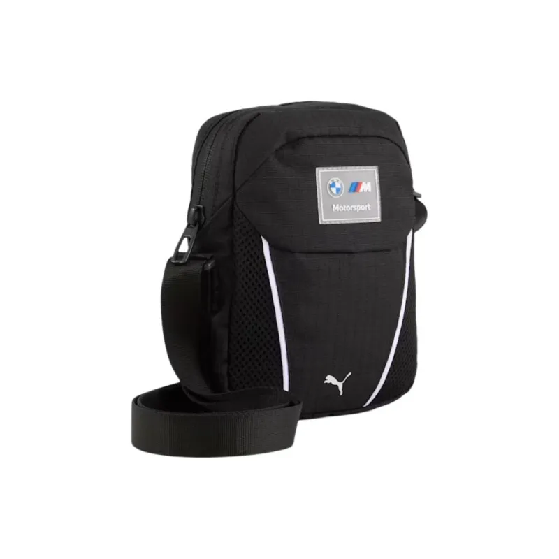 PUMA Bmw Mms Polyester Shoulder Bag Unisex Black-0