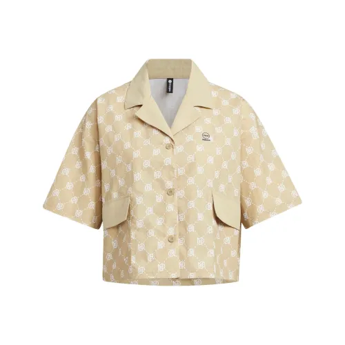 Adidas Neo sleeve Shirts Women's Grassland Brown