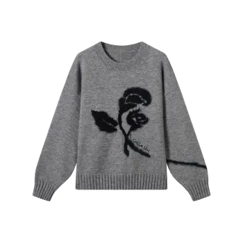 DIALOGUE x AISAKE.GELUNEIWAERDEYISHUHUAZUO,LIANMINGKUAN Sweater Women's