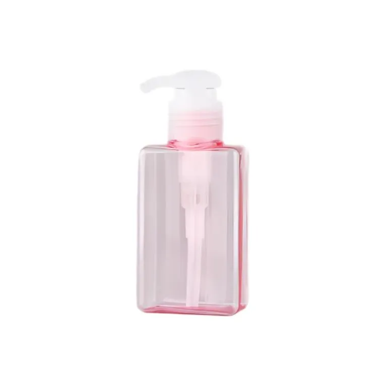 JIANYINGSHU Shampoo Bottle Empty Travel Mini Bottles Push Button-0