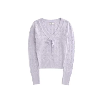 Hollister Sweater Women's Purple