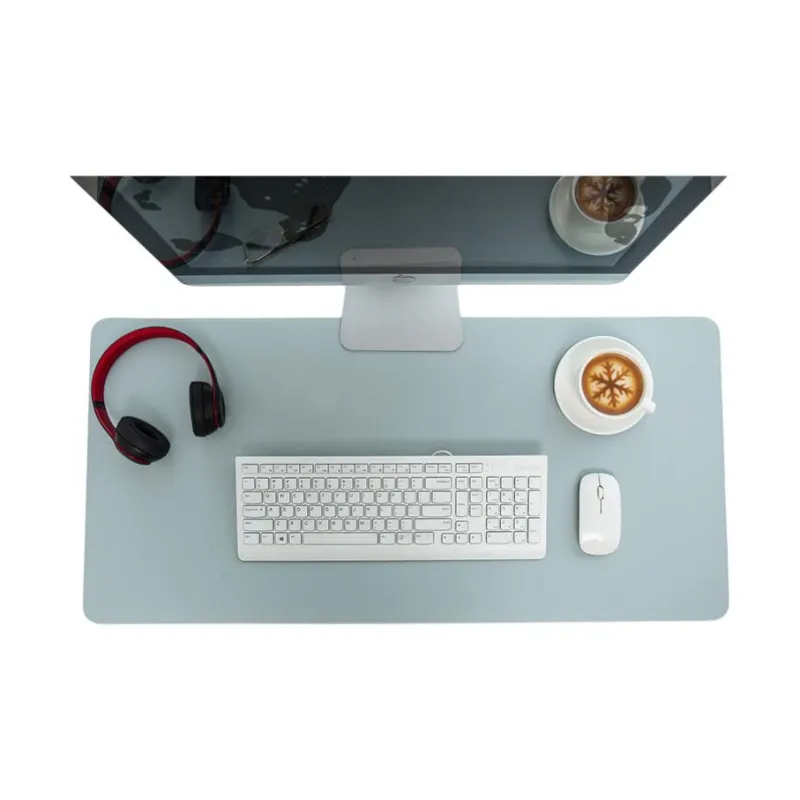 Spinning Autumn Pie Desk Extra Large Leather Cushion Waterproof No Wash Coffee Table Mat For Kids' Study-12