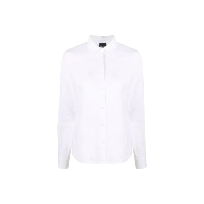 ASPESI Pointed Collared Buttoned Shirt-0