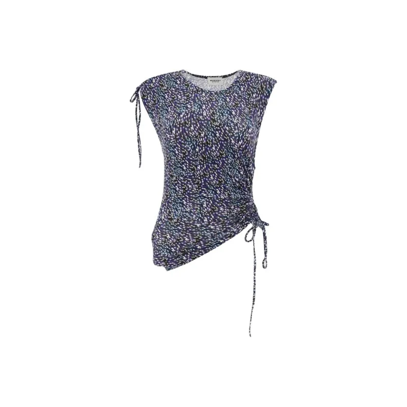 ISABEL MARANT ETOILE Janis Spot print Blouse-0