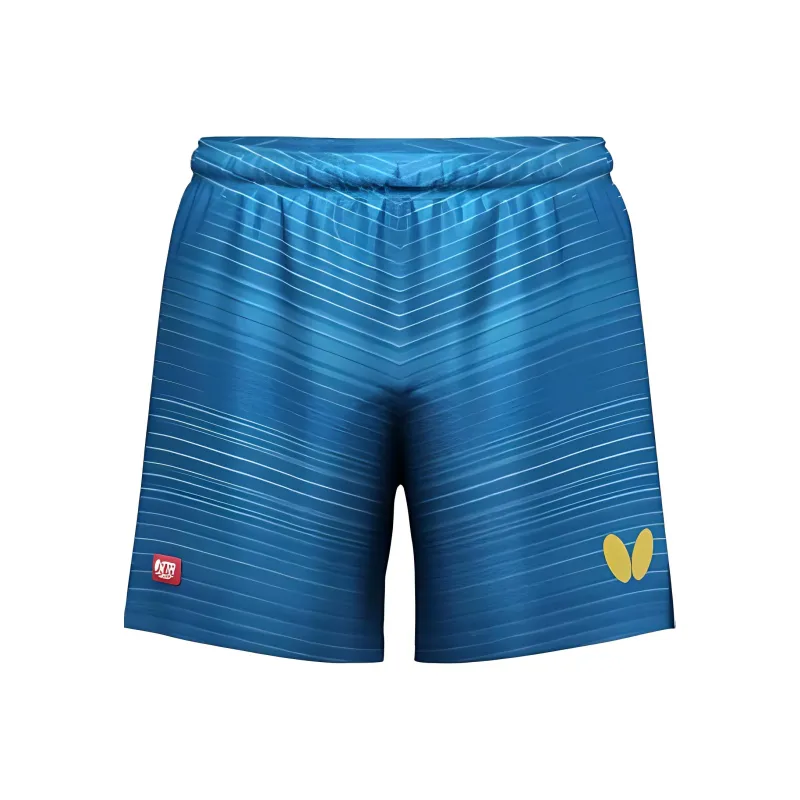 Butterfly Casual Shorts Unisex Blue-0