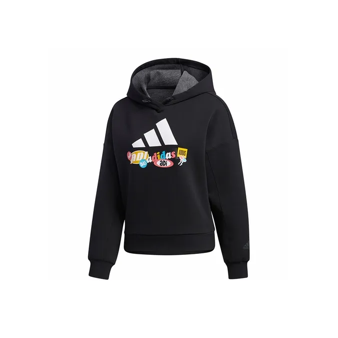 Adidas Sweatshirt Women's Black-0