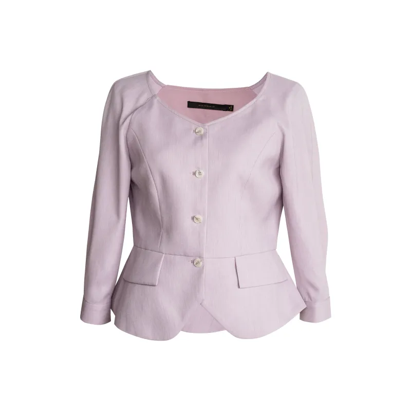 ROEYSHOUSE Shirt Women's Pink Purple-0