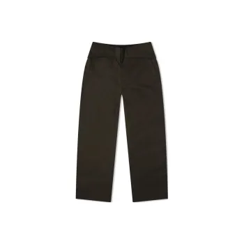 GR10K Folded Belt Straight Trousers