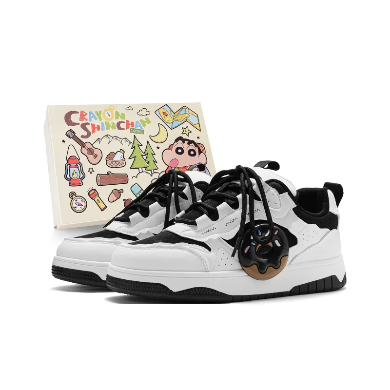 Crayon Shinchan Slip Resistant, Abrasion Resistant, Breathable Low Top Skateboard Shoes Unisex-7