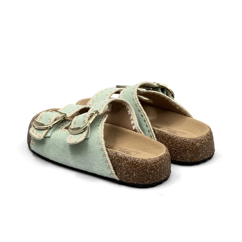 DOLIN COLLECTION Slide Slippers Platform Outerwear Women's-12