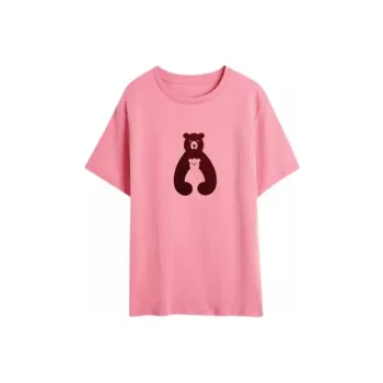 Olrain T Shirts Women's Pink