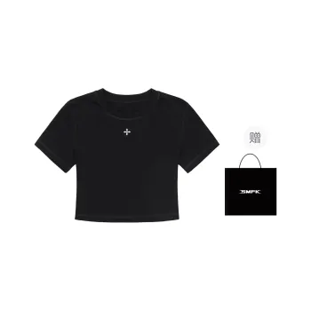 SMFK Regular T Shirt Women's Wilderness Black