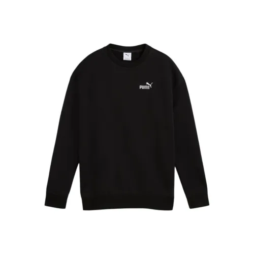 PUMA Suéter Essentials Logotipo N.º1 Para Mujer Con Diseño Holgado