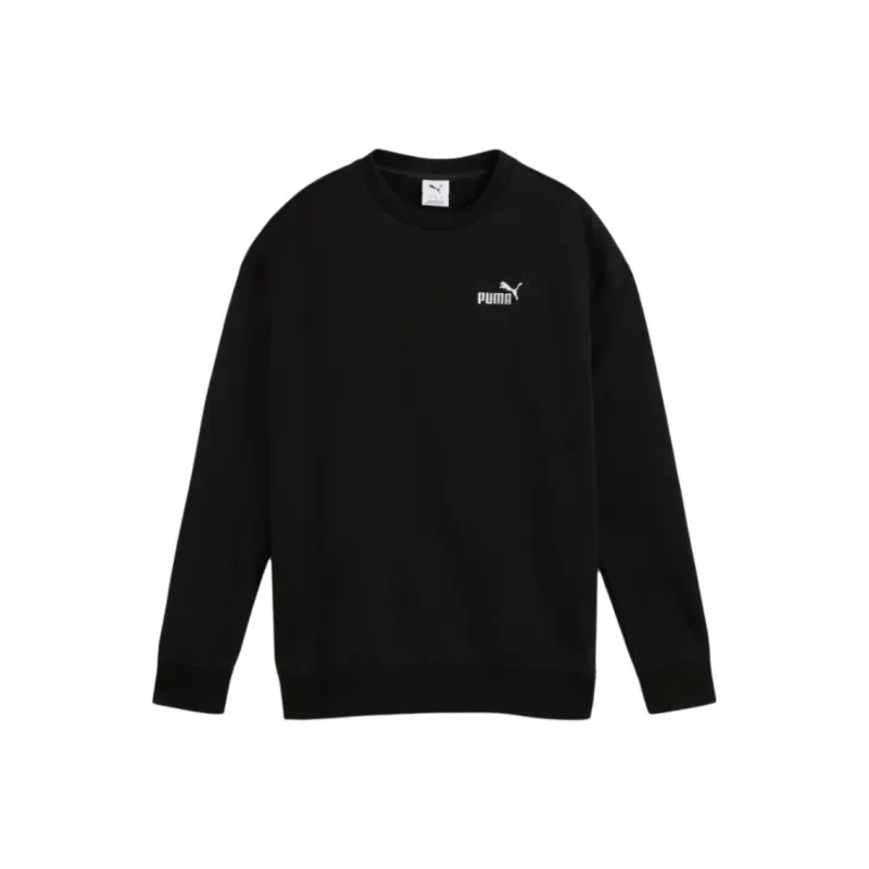 PUMA Suéter Essentials Logotipo N.º1 Para Mujer Con Diseño Holgado-0