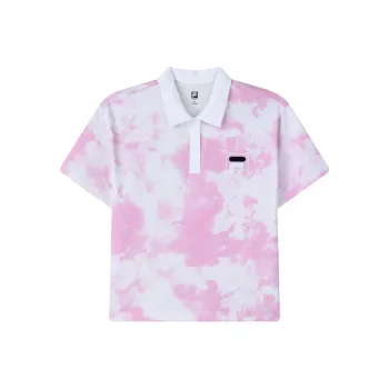 Msgm X FILA Polo Shirts Women's PEAK Printing