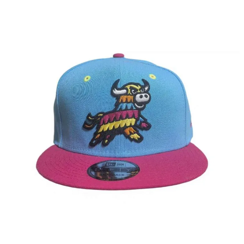 New Era Cotton Baseball Caps Unisex Light Blue-1