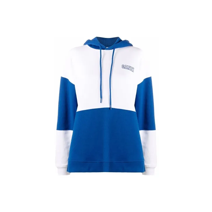 GANNI Colorblock Hoodie 'Daphne'-0