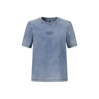 JZ. ANNAKRO T Shirt Women's Blue Shades
