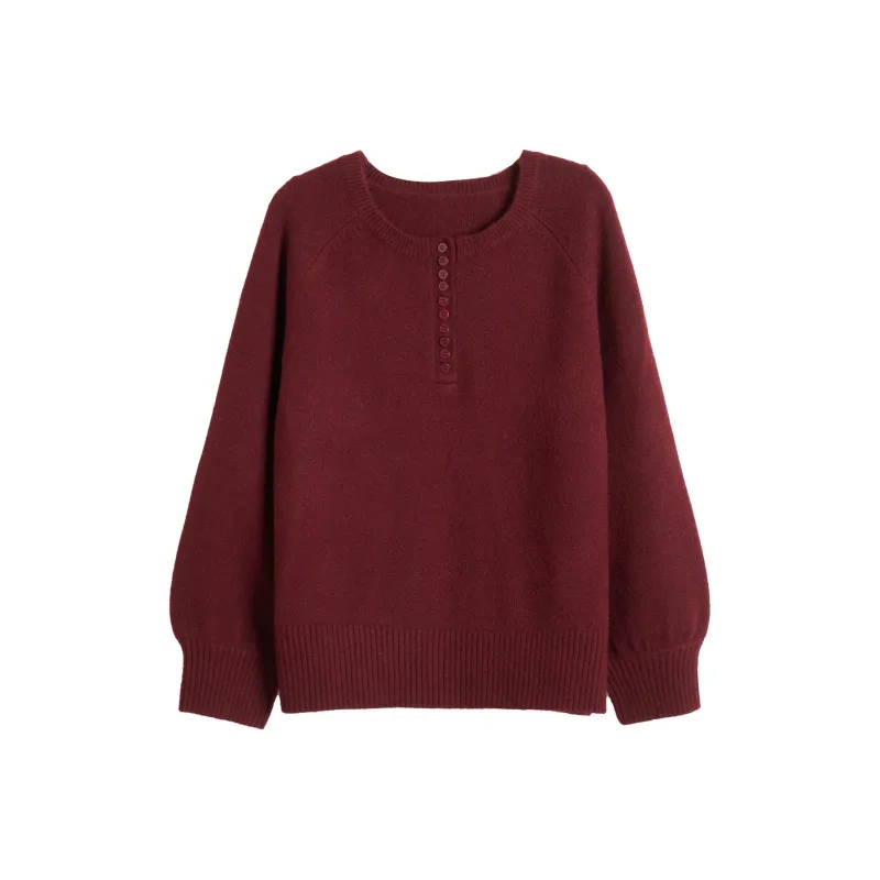 Olrain Sweater Women's Ancora Red-0