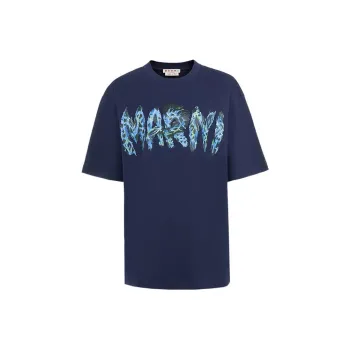 MARNI T-Shirts Women's Navy Blue