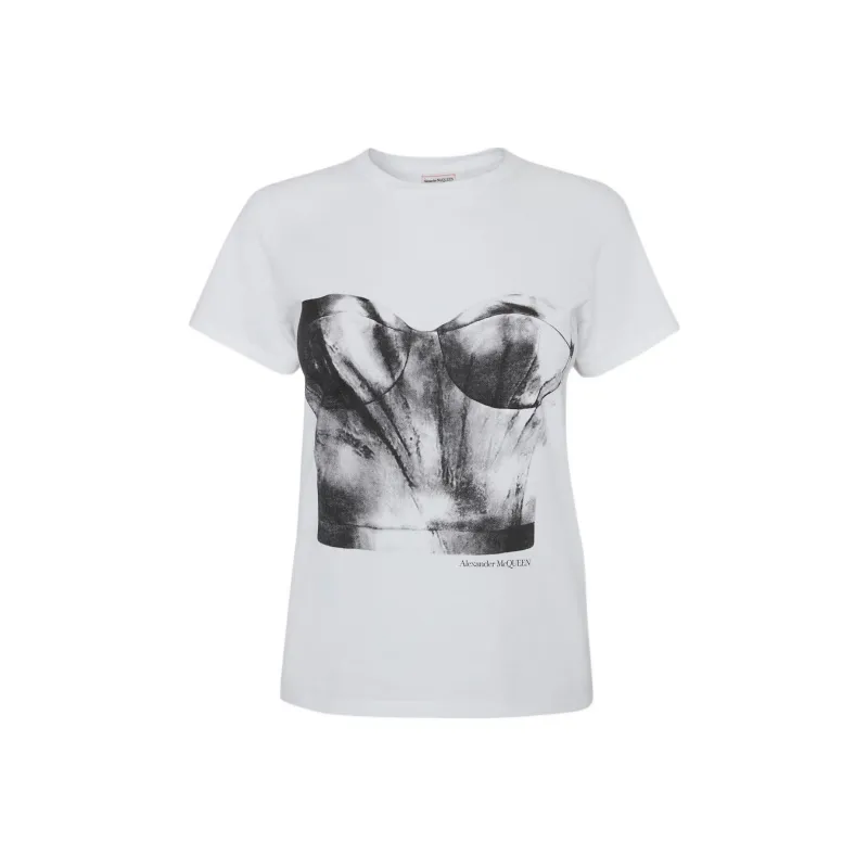 Alexander McQueen T Shirt Women's White-0