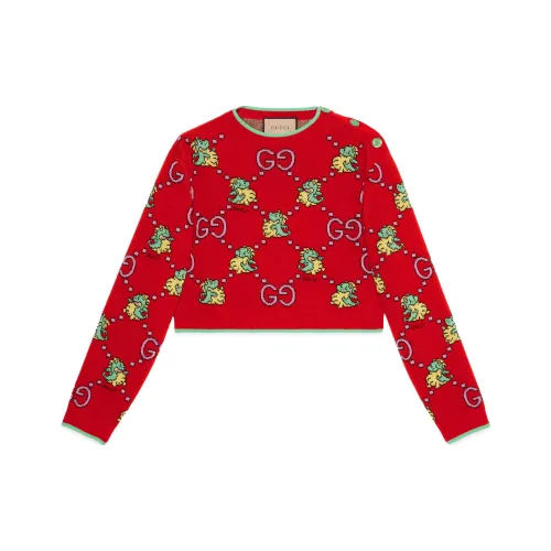 GUCCI Chinese New Year SS24 Sweater Women's Red