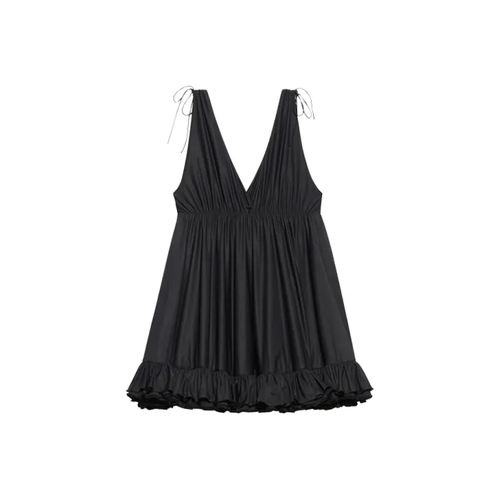 Balenciaga Babydoll Top 'Black'-0