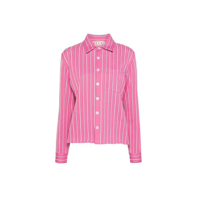MARNI Striped Knitted Shirt-0