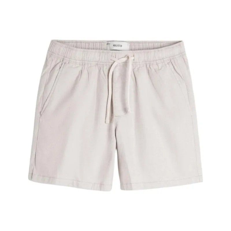 Hollister Casual Shorts Men's Beige Yellow-0